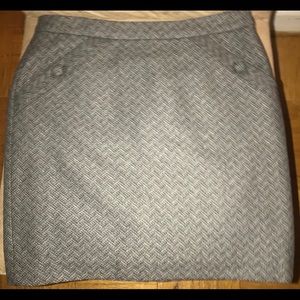 Knit gray Banana Skirt